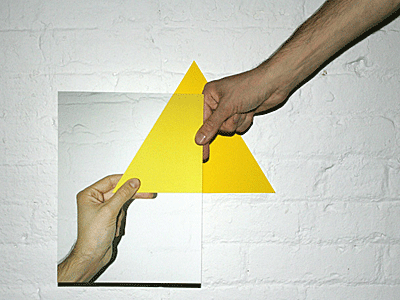 Pass the Bauhaus (triangle) art photography