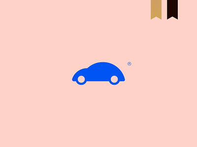 VolksBarbie - Visual Brand abstract brand car design icon logo logotype mark minimalism simple