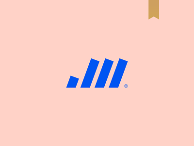 Jacob M. - Visual Brand abstract brand geometric icon logo logotype mark minimalism monogram simple