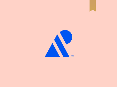 Amanda Passos - Visual Brand abstract brand geometric icon kids logo logotype mark minimalism monogram simple