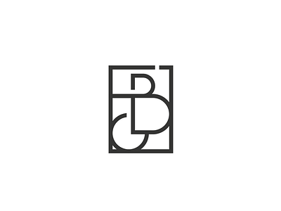 F + B + C b c f fbc fibonacci golden rule monogram logo