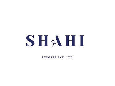Shahi Exports branding identity india lazy eight logo shahi textiles