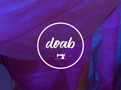 Doab branding clothing delhi doab fashion identity india lazy eight logo new delhi textiles