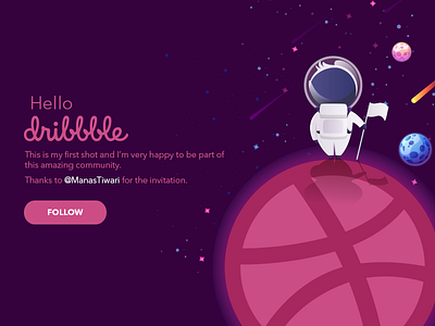 Hello Dribbblers