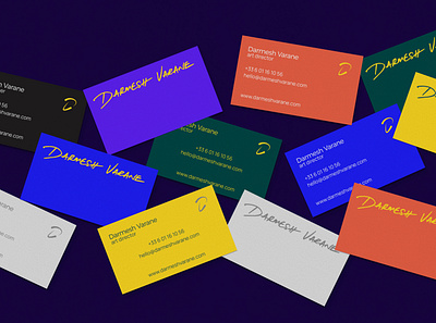 Darmesh Varane | Brand identity brand branding graphic design identity motion graphics
