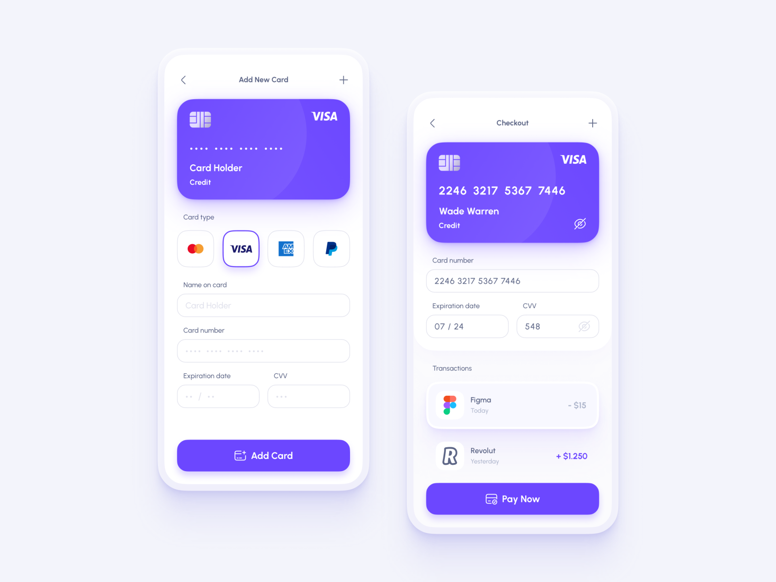 Credit Card Checkout by Bertalan Hazman on Dribbble