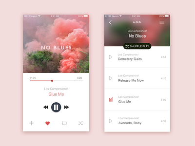 iPhone Music Player