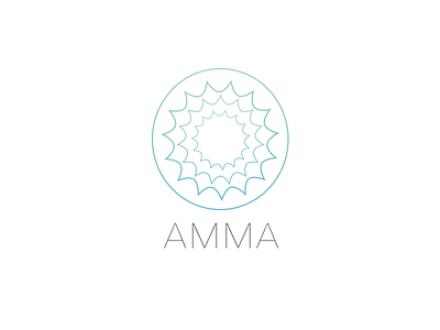 AMMA Logo amma asthma branding gradient logo