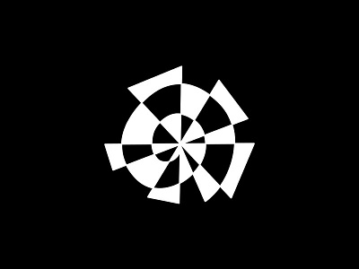 Logo Concept illustration logo spiral trademark
