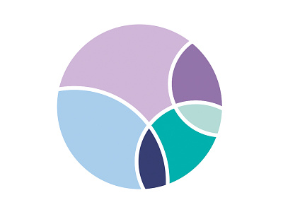 Logo Concept circular graphic illustration logo trademark