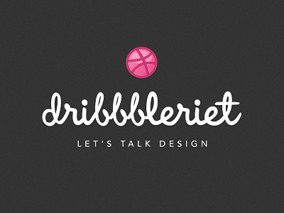 Dribbbleriet Concept Logo