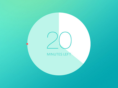 Thyme timer app clean clock fresh kitchen minimal minutes thyme timer