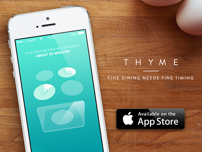 Thyme - Grab it while it´s hot app appstore hyper ios7 release thyme