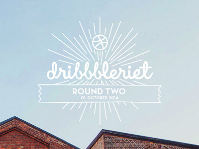 Dribbbleriet: Round Two announcement banner dribbbleriet hyper logo meetup oslo retro