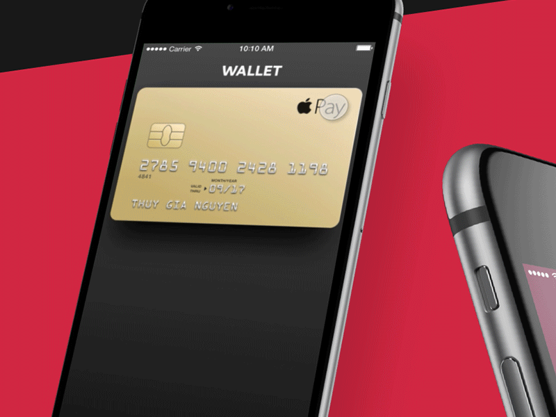 WEEK 11: Playing with Flinto animation card checkout flinto flip payment touch id visa wallet