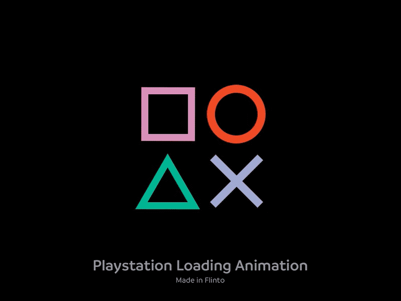 WEEK 13: Playstation Loading Animation animation bar flinto flinto for mac loading playstation ps4 ui