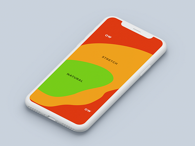 Thumb Zone Heat Map for iPhone X