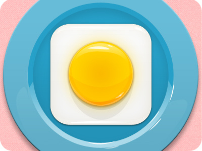 Egg yolk icon egg icon ios vector yolk