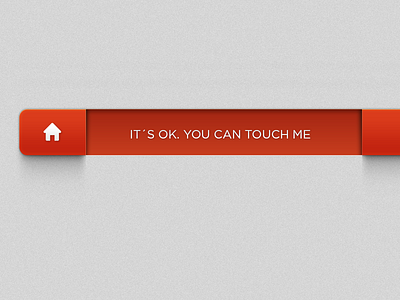 It´s OK. You can touch me button pressed ui