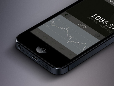 Flat Currency Converter app converter flat ios iphone mockup