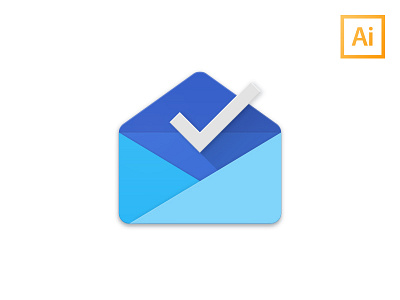 Inbox icon Freebie android freebie google icon inbox lollipop ui vector