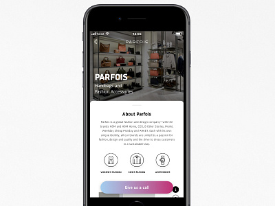 Shopping Centre app clothing concept design fashion ios mall shop ui ux