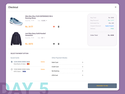 Daily UI Challenge: Day 5 - Ecommerce Checkout Page checkout page daily ui challenge day 5 ecommerce minimalistic ui user experience design user interface design ux web app