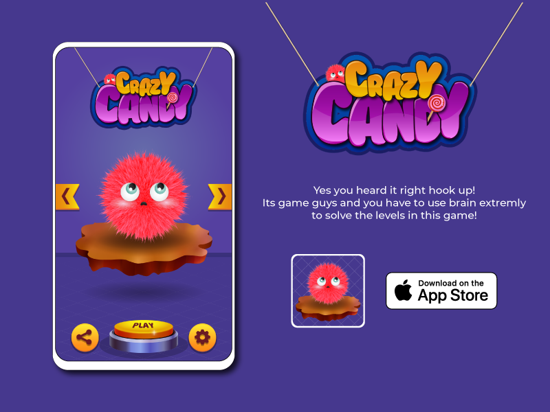 Crazy Candy Mobile Game by Hardik Titiya on Dribbble