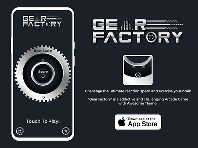 Gear Factory Mobile Game UI