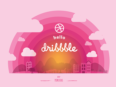 Hello Dribbble Pedrodias