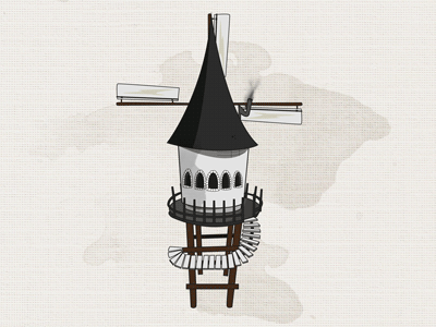 Mill animation gif mill