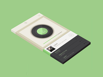 Mynthesizer mint mobile music player ui