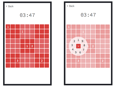 Sudoku concept app concept flat game html5 iphone