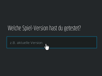 Hover effect of a simple text form