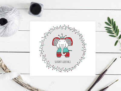 Christmas Elephant