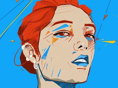 The Face by Arunas Kacinskas on Dribbble