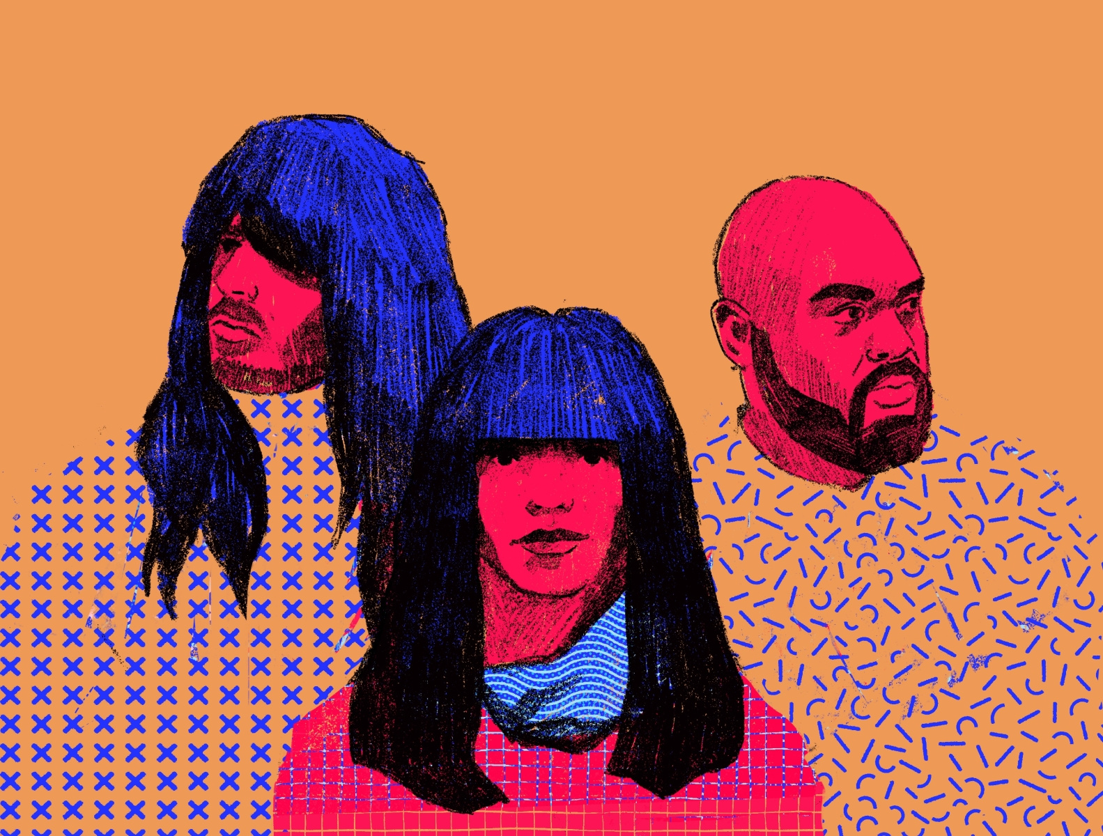 Khruangbin by Arunas Kacinskas on Dribbble