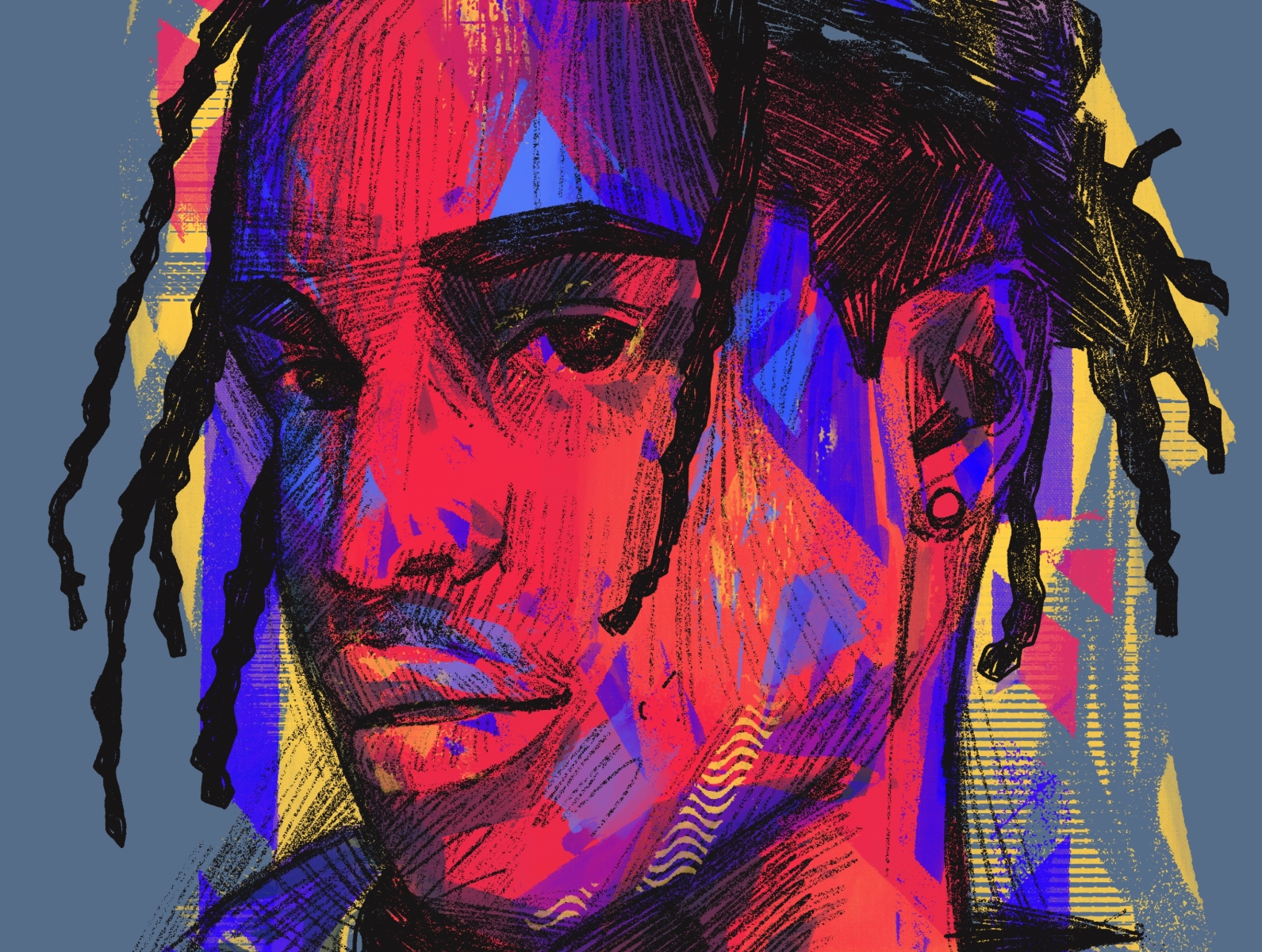 ASAP Rocky by Arunas Kacinskas on Dribbble