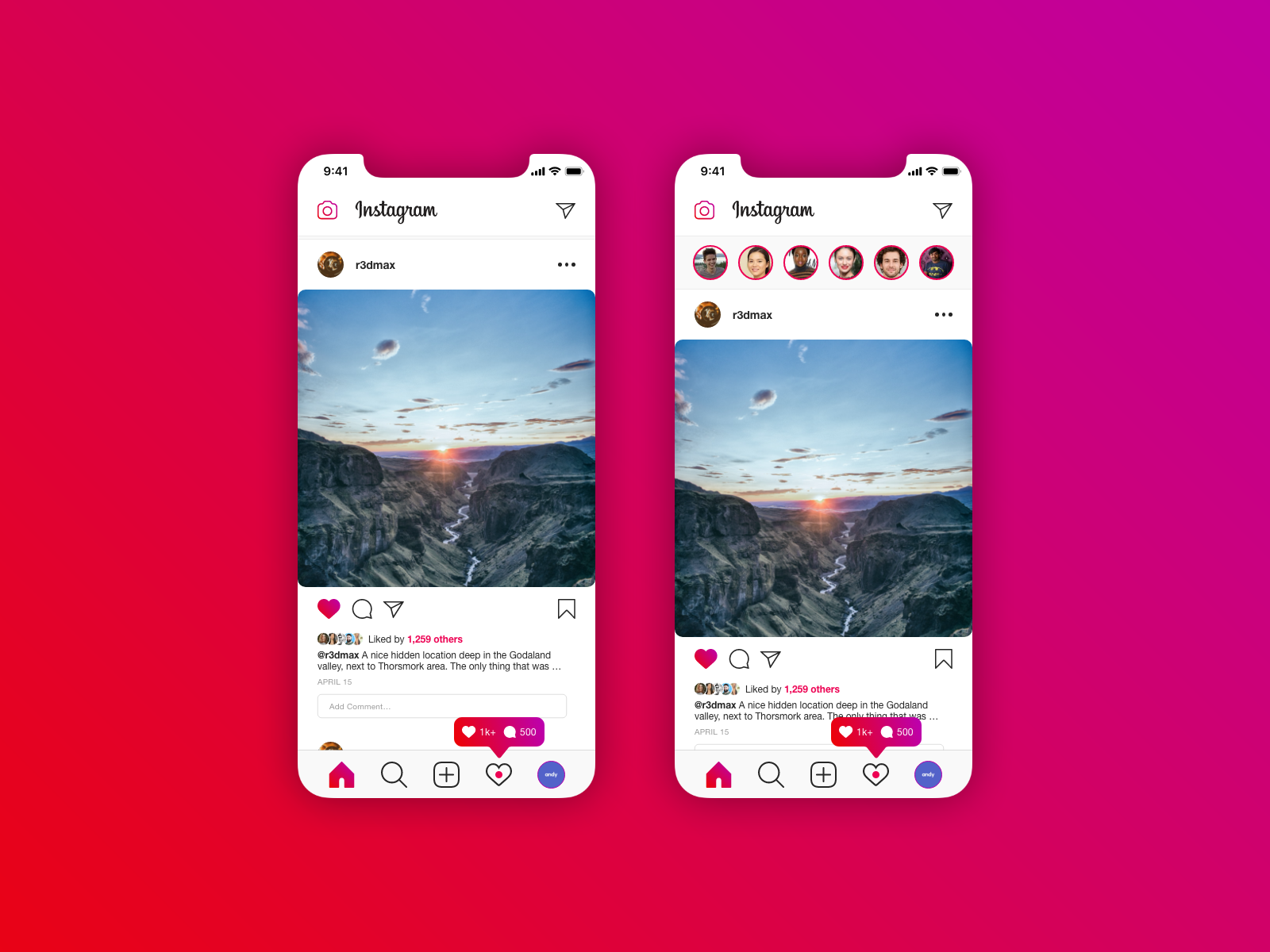 Instagram Feed IOS Redesign By Andy Buckle On Dribbble