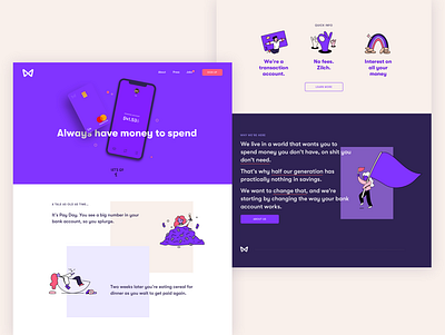 Wildcard website branding design illustration minimal ui website design