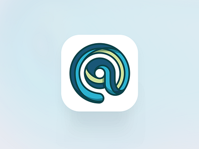 Todays #dailyui - #005 - App Icon @ app color icon identity ios logo mark podcast web ui