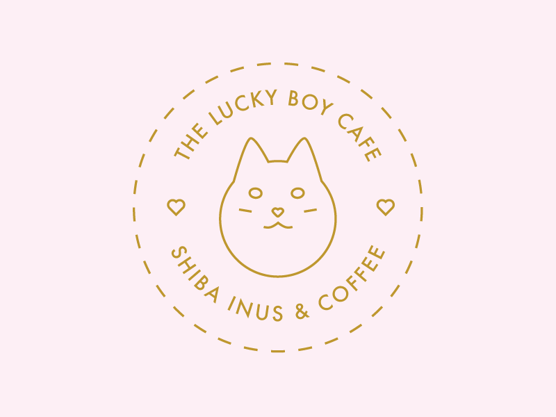 Shiba Cafe Logo By Thy Karla Nguyen On Dribbble