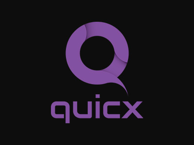 Quicx branding logo