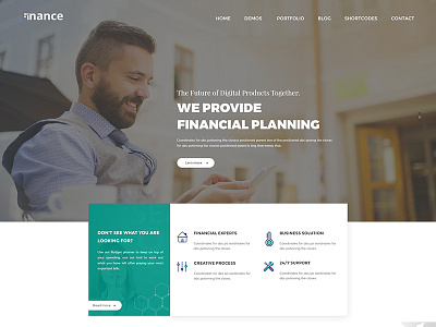 Finance - Consulting, Business, Finance Free PSD Template business finance free layout psd template web website