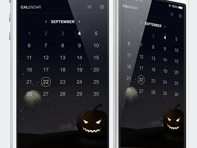 Some funny Halloween background app calendar halloween iphone moon pumpkin