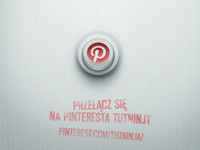 ...so switch to TutNinja's Pinterest! app button dark icon light pinterest switch