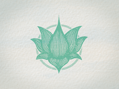 Lotus Icon drawn flower handdrawn icon lotus