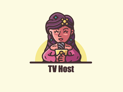 host host illustration