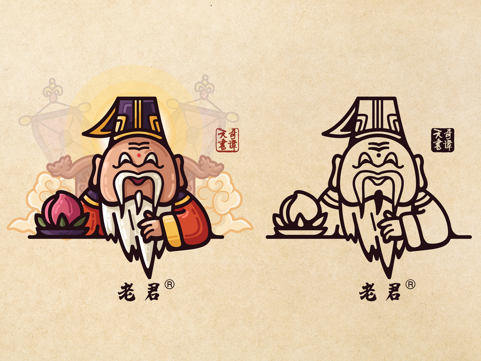 logo by 扁豆君 on Dribbble