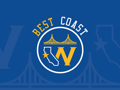 Best Coast basketball bay best coast bridge california debut golden state san francisco sports warriors west coast